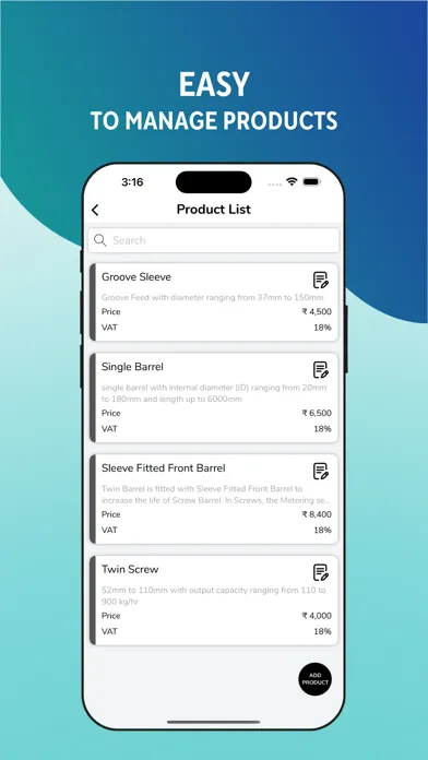 Estimate & Invoice - Maker Ekran Görüntüleri