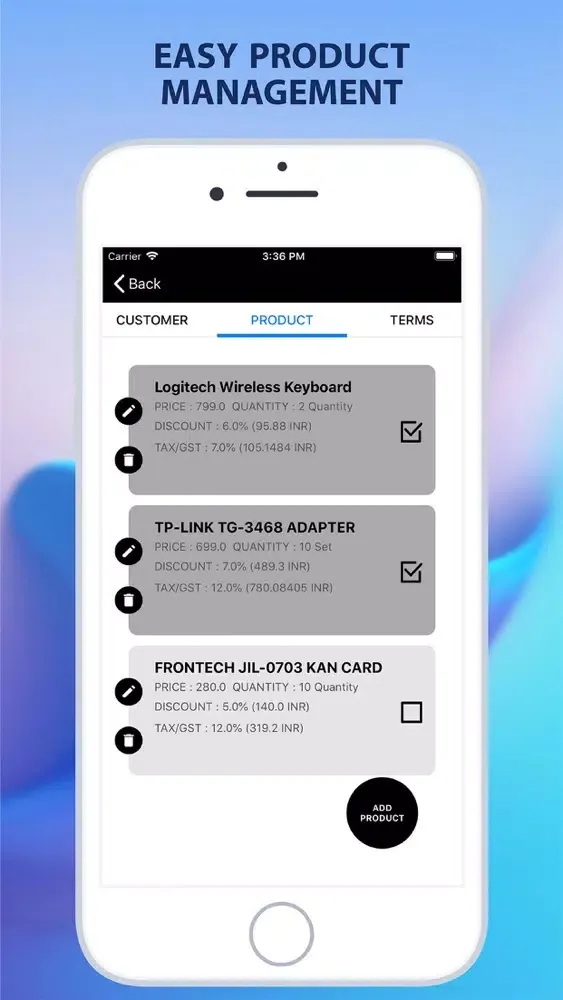 Ảnh chụp màn hình của Quotation Maker