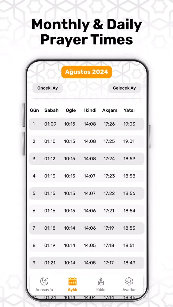 Captures d'écran de Prayer Times Pro Quran Adhan