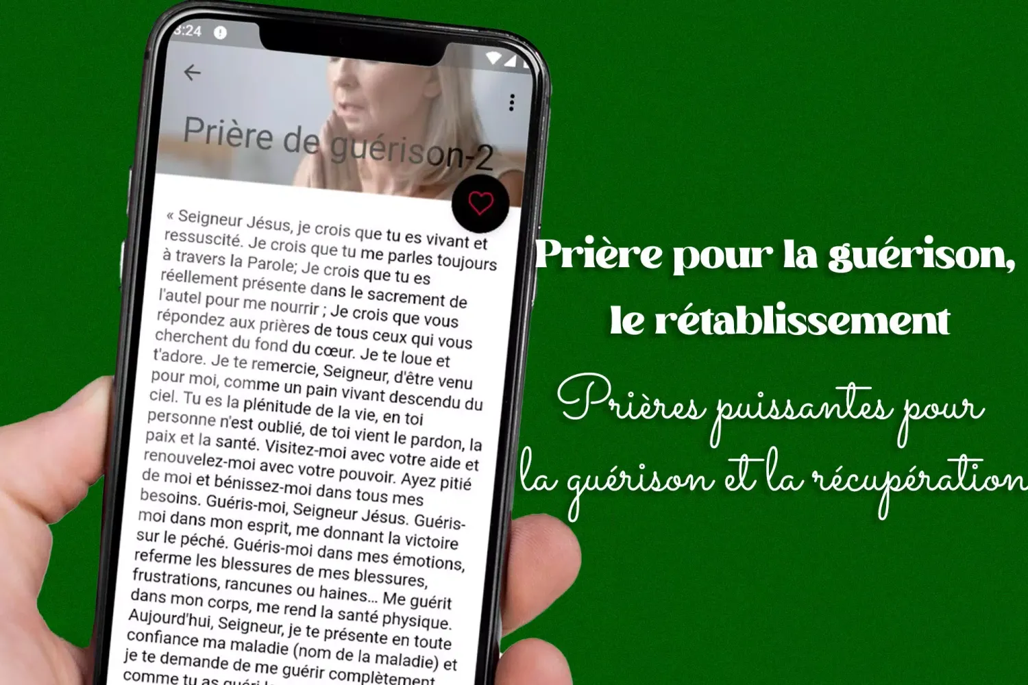 Captures d'écran de Prière de guérison
