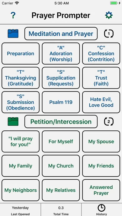 Скриншоты Christian Prayer Prompter