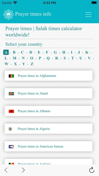 Prayer Times Worldwide应用截图