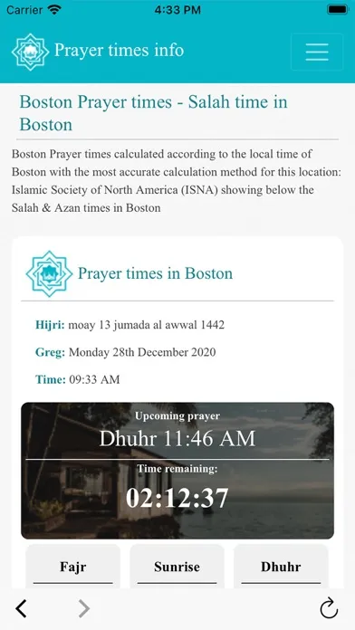 Prayer Times Worldwide应用截图