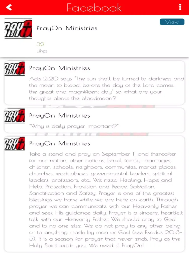 Screenshot di Pray On iPad 