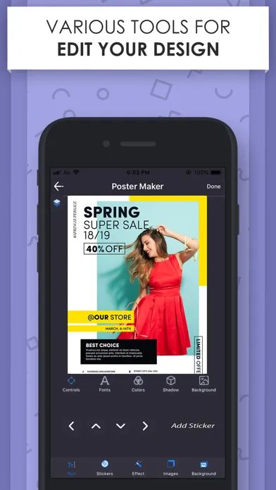 Poster Maker - Flyer Designer.应用截图