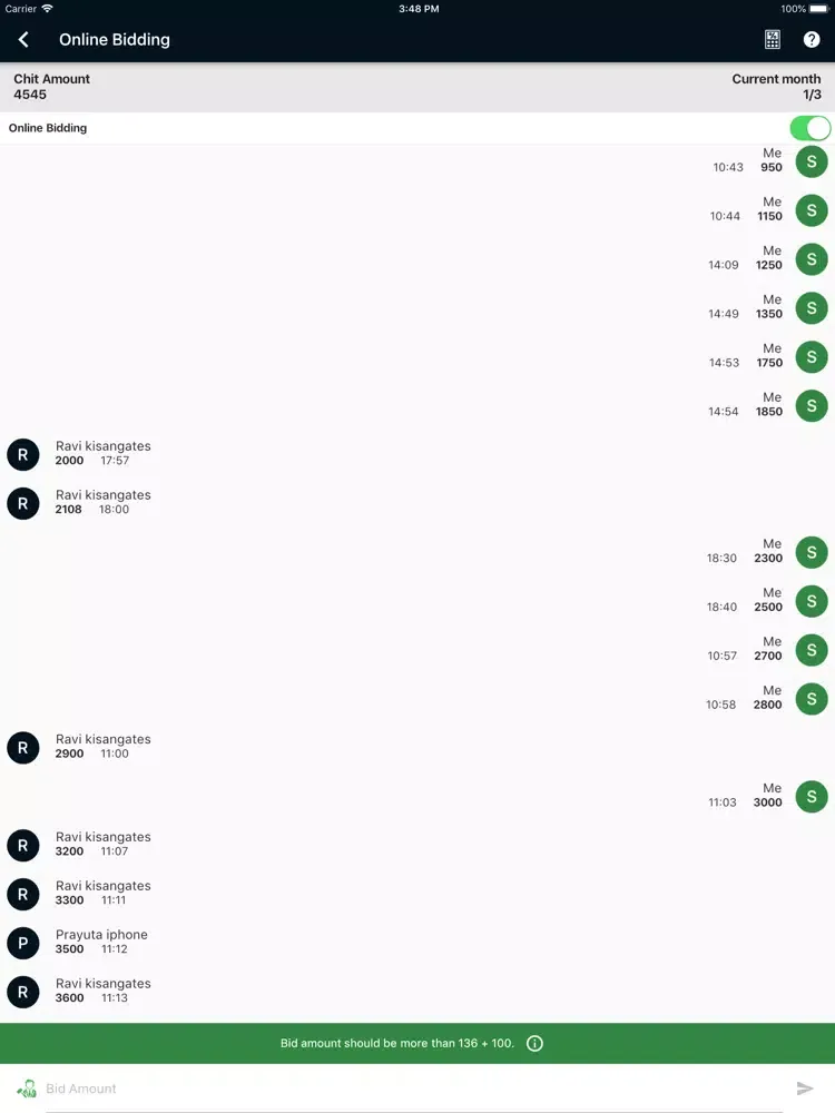 Capturas de pantalla de Chit Fund iPad 