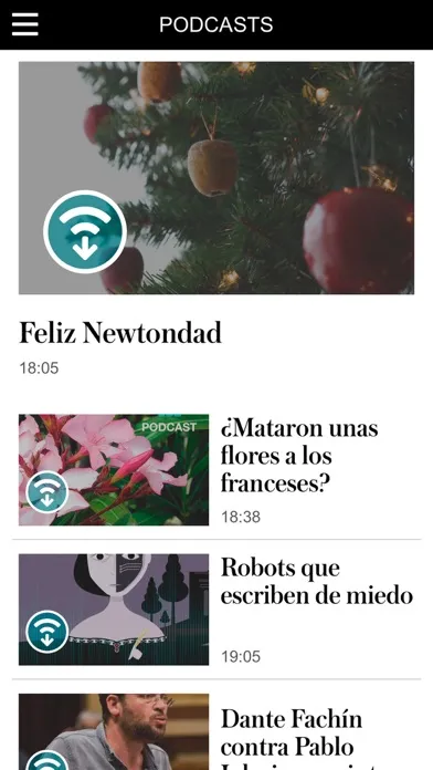 Captures d'écran de El Independiente