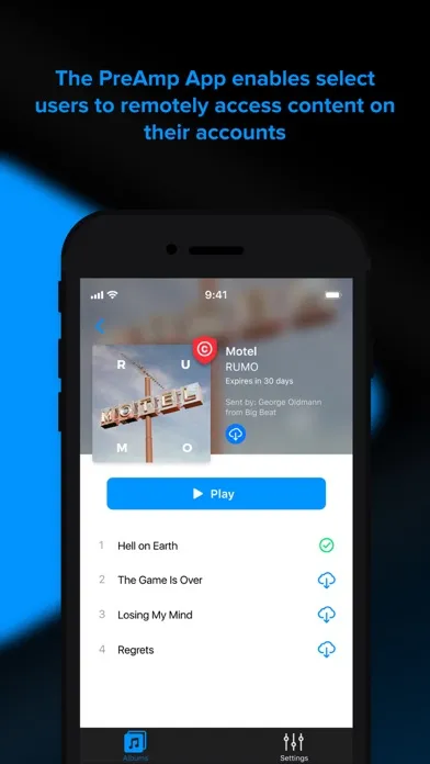 Capturas de pantalla de PreAmp