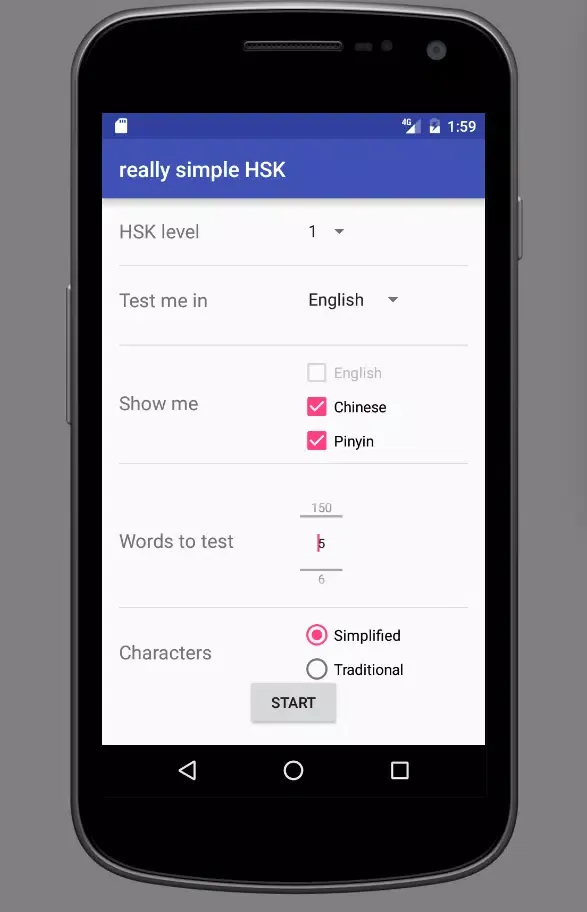 rsHSK: Learn Mandarin Chinese Screenshots