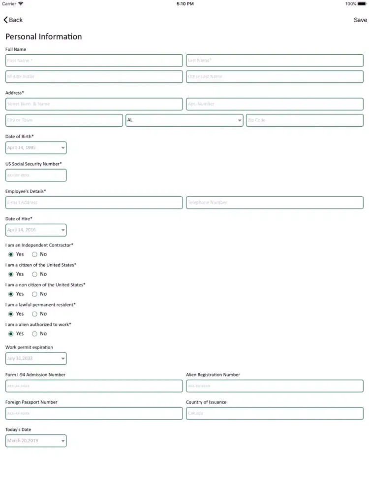 Скриншоты Precise HR iPad 