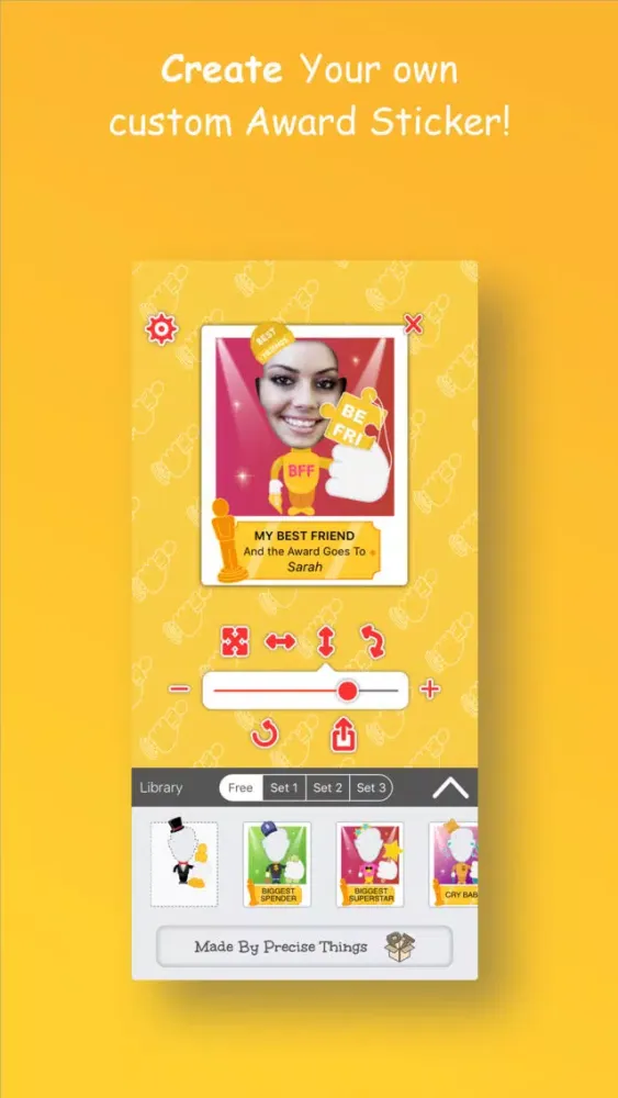 Awards Stickers Photo Maker Ekran Görüntüleri