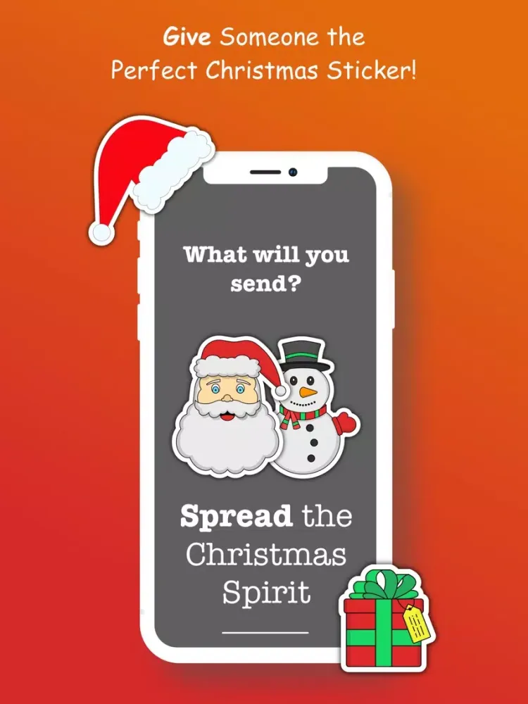 تصاویر Christmas Stickers 2017 iPad 
