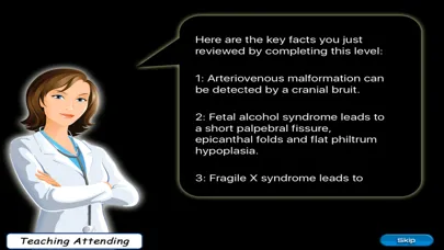 Neurology Rotation & Clinical Gross Neuroanatomy Review Game LITE (SCRUB WARS) スクリーンショット