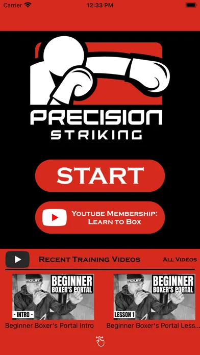 Zrzuty ekranu Precision Boxing Coach Lite