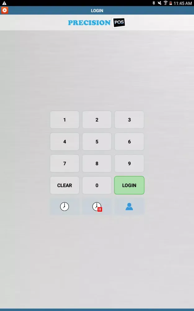 Capturas de tela do Precision POS