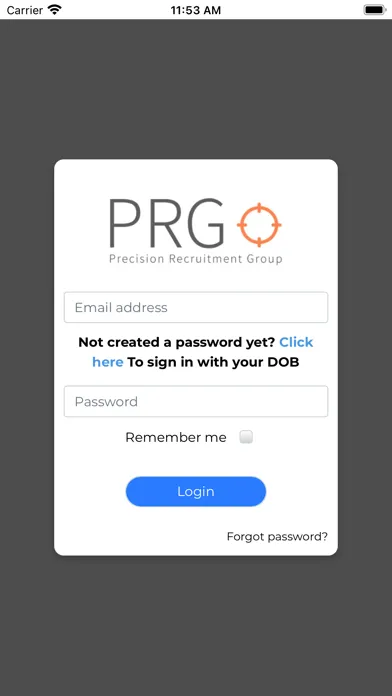 PRG eTimesheets应用截图