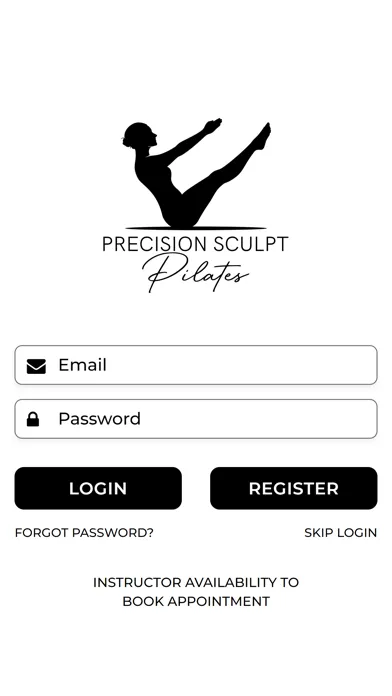 Capturas de tela do Precision Sculpt Pilates