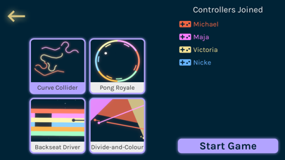 Tangkapan layar Vega Party Game