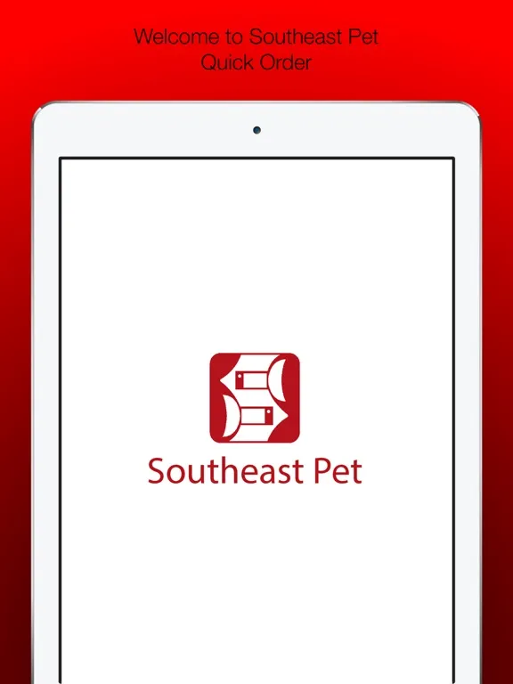 Ảnh chụp màn hình của Southeast Pet Quick Order iPad 