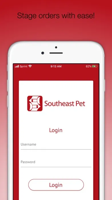 Ảnh chụp màn hình của Southeast Pet Quick Order