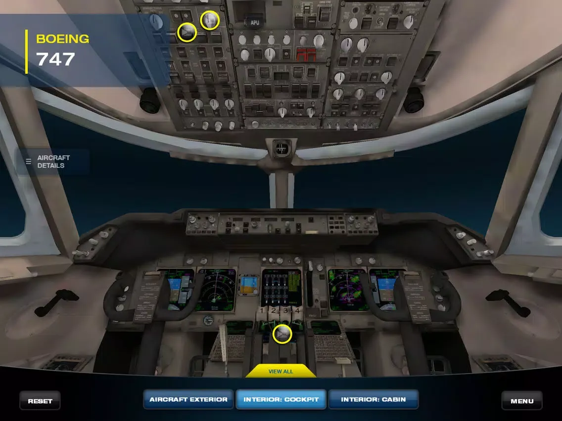 Ảnh chụp màn hình của Aircraft Fam iPad 