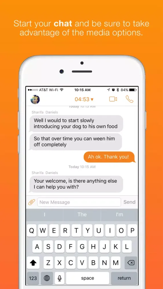 Whiz: Get answers from real people in real time! سکرین شاٹس