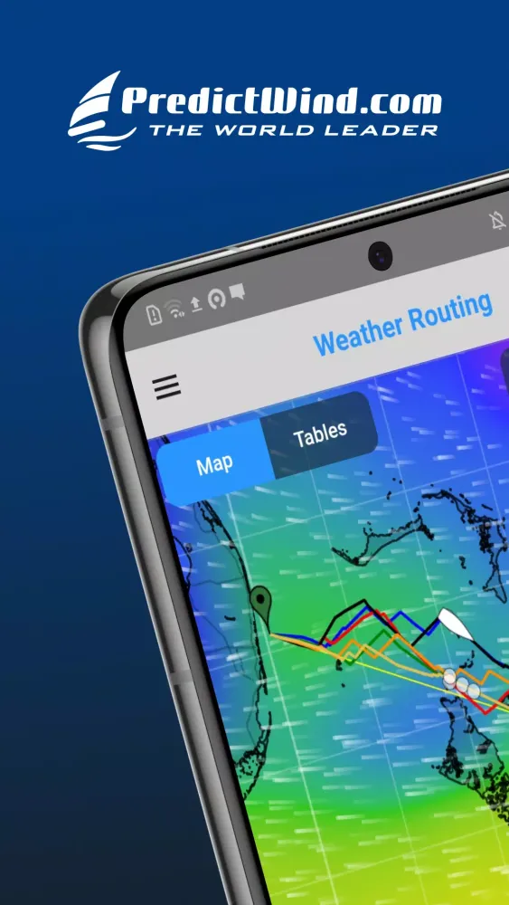 Capturas de tela do PredictWind Offshore Weather