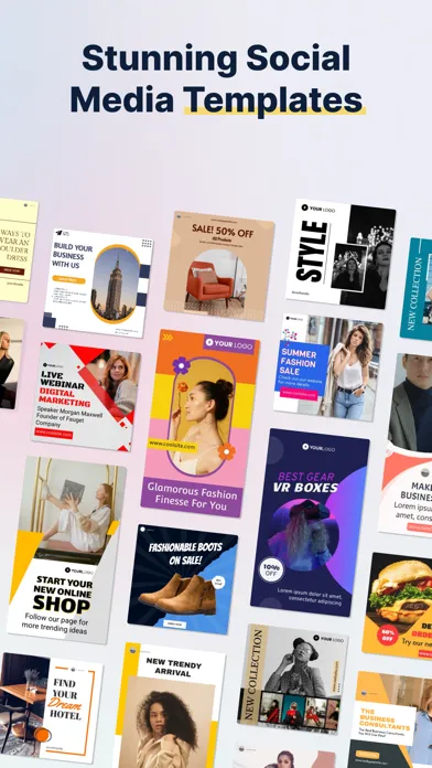 Captures d'écran de Social Media Posts - Predis AI