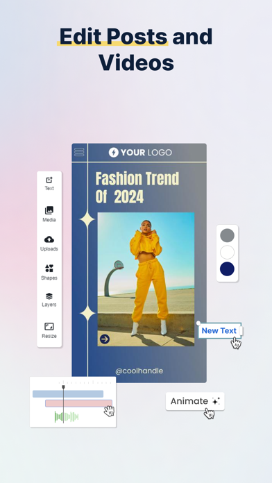 Social Media Posts - Predis AI Screenshots
