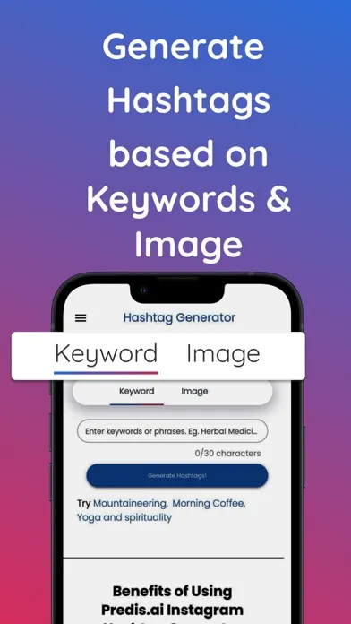 AI Hashatg Generator by Predis应用截图