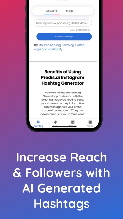 AI Hashatg Generator by Predis スクリーンショット