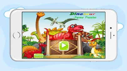 Dinosaur Jigsaw Puzzles Activities For Preschool Ekran Görüntüleri