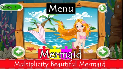 Mermaid Princess Jigsaw Puzzles Games For Kids應用截圖