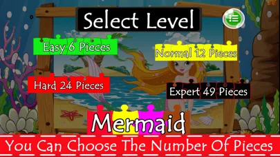 Mermaid Princess Jigsaw Puzzles Games For Kids應用截圖