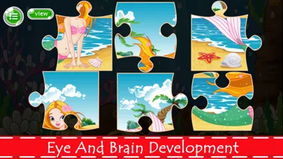 Mermaid Princess Jigsaw Puzzles Games For Kids應用截圖