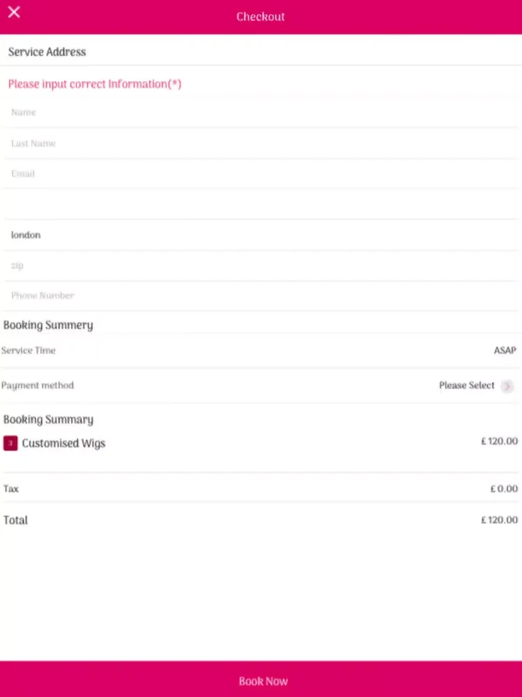 Zrzuty ekranu Preene iPad 