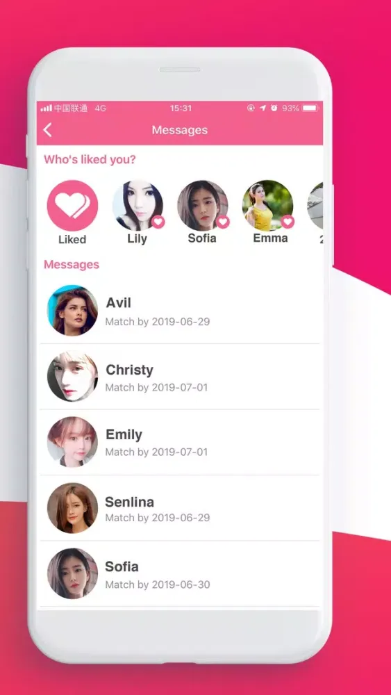 Zrzuty ekranu Amor - Discover New People