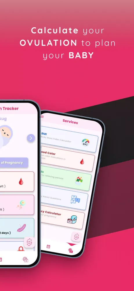 Ovulation Calculator & Tracker スクリーンショット