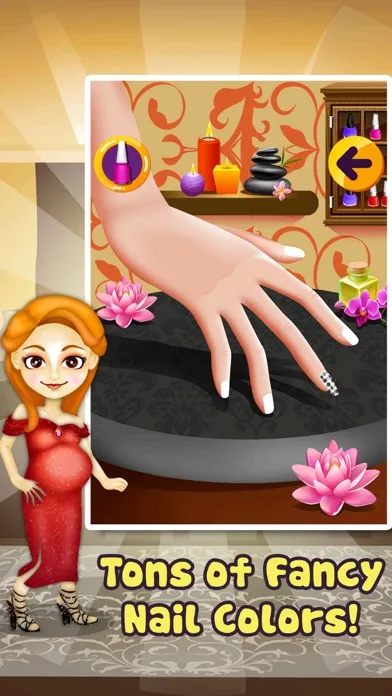 Mommy's Salon Spa Makeover - little nail & make-up hair games for kids! سکرین شاٹس