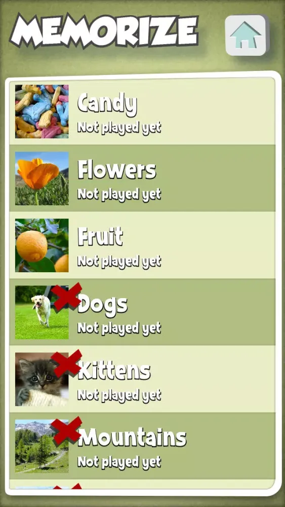 Capturas de tela do Memorize. Remember, it’s fun!