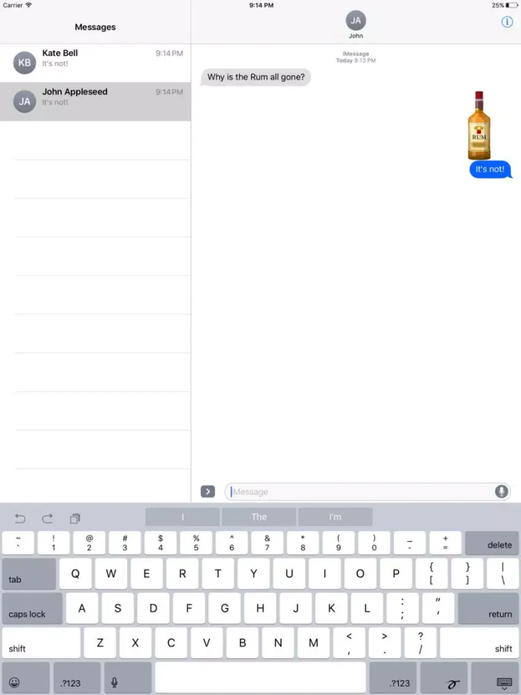 Drinks and Spirits Sticker Bar Hop iPad  স্ক্রিনশট