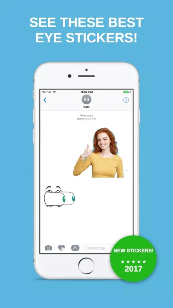 Ảnh chụp màn hình của Eye Yourself Stickers