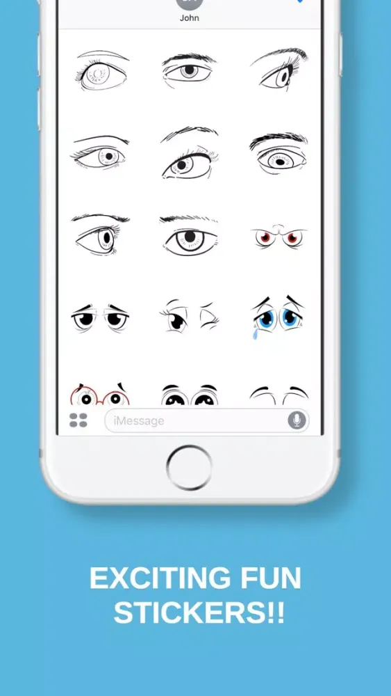 Ảnh chụp màn hình của Eye Yourself Stickers