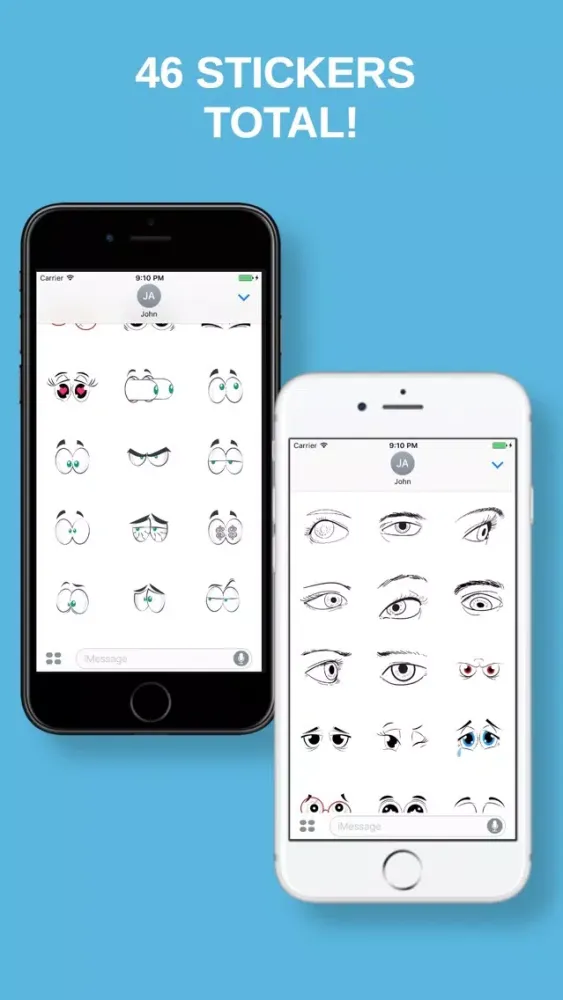 Ảnh chụp màn hình của Eye Yourself Stickers