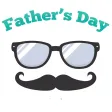 Fathers Day Fatherly Stickers