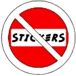 No Stickers Sticker Pack
