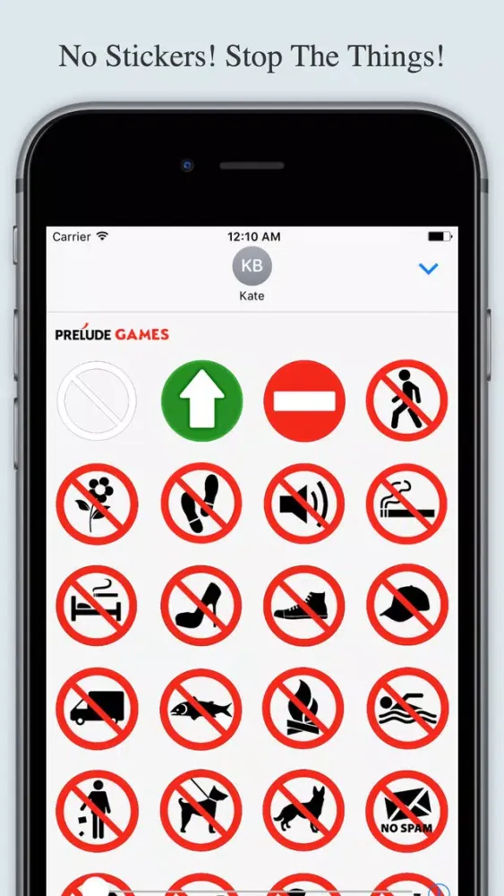 Скриншоты No Stickers Sticker Pack