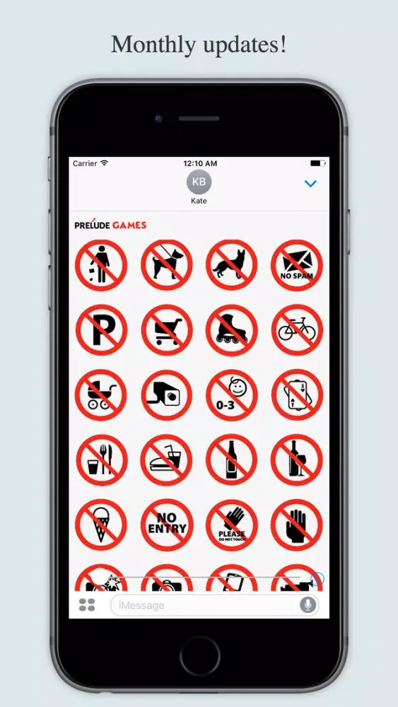 Скриншоты No Stickers Sticker Pack
