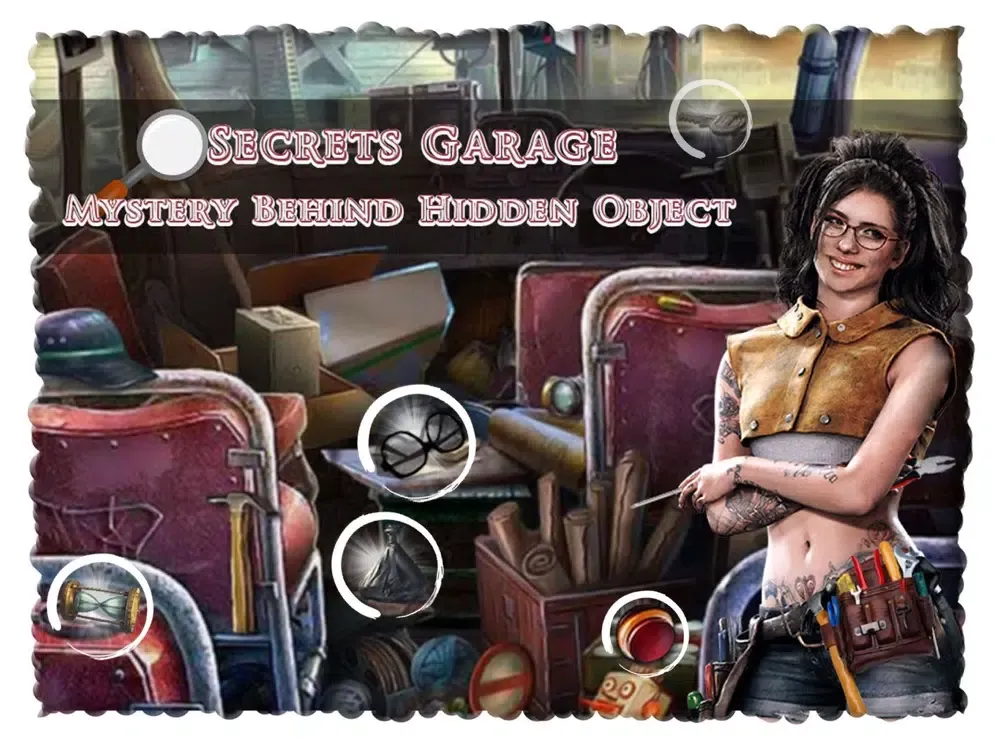 Ảnh chụp màn hình của Secrets Garage Mystery Behind iPad 