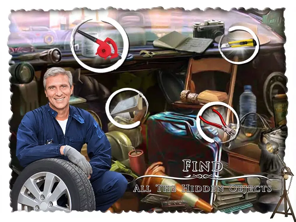 Ảnh chụp màn hình của Secrets Garage Mystery Behind iPad 